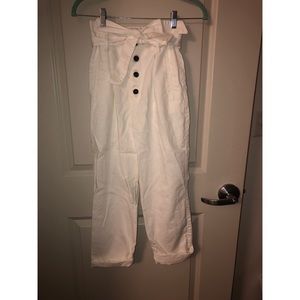 Paperbag style pants